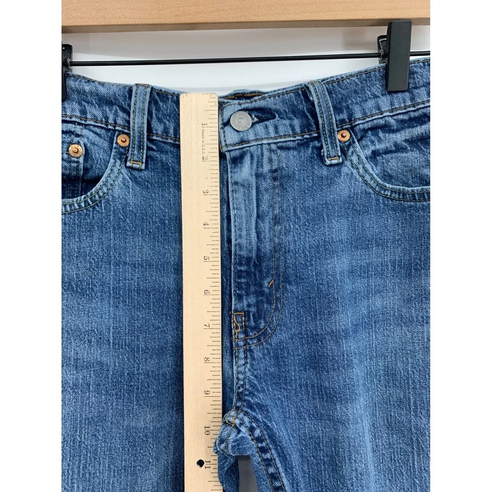 Levis 527 Jeans Mens 30x30 Blue Slim Bootcut Medium Wash Denim Pants